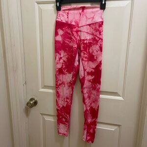 Tie dye balance leggings
